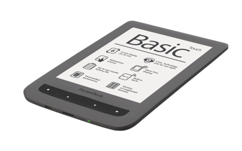 PocketBook Basic Touch PB625: комфорт за любителите на хубавото четиво