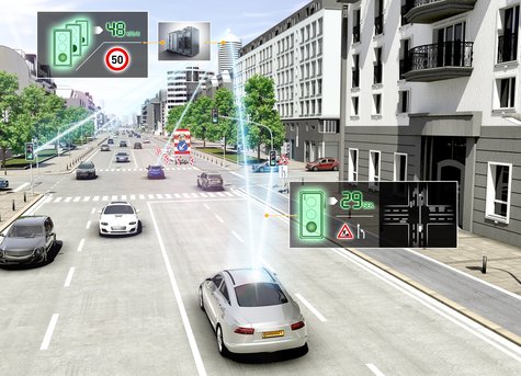 CES 2015: технология от Continental предсказва пътя пред автомобила