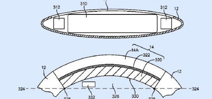 Apple с патент за електронни устройства с изпъкнал дисплей