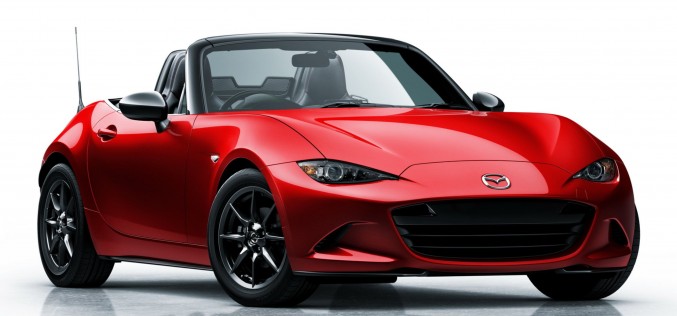 Mazda MX-5 Miata 2016: алуминият намалява теглото