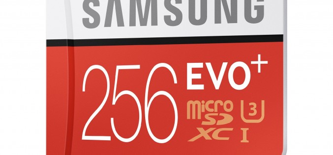 Samsung EVO Plus 256 GB MicroSD: карта с най-големия капацитет в своя клас