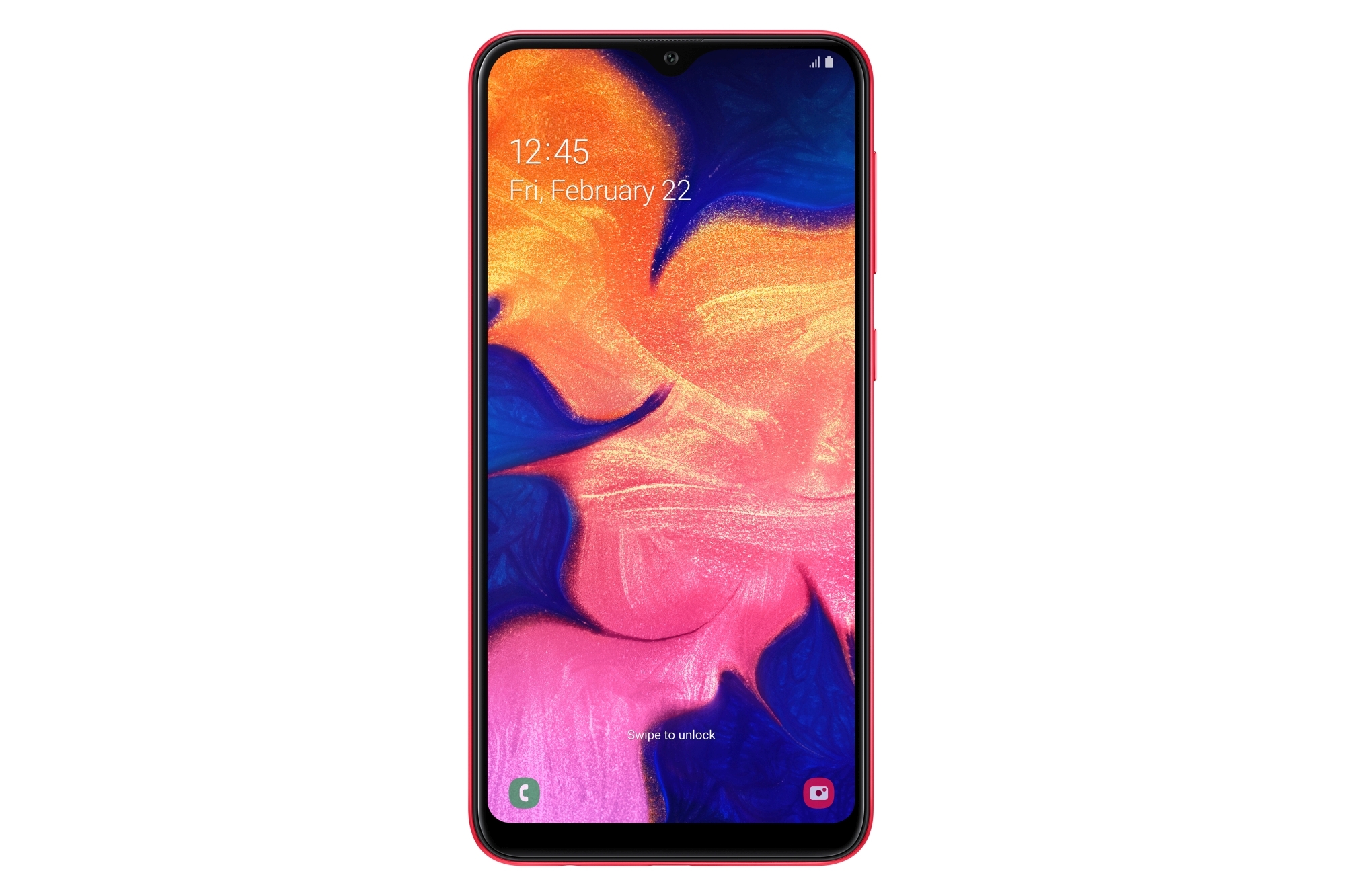 Вече в България – стил и функционалност с новия Samsung Galaxy A10 в червен цвят