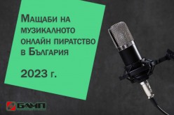 Над 11 милиона посещения месечно в пиратски сайтове отчита ново проучване на БАМП