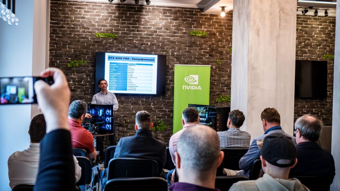 PNY представи в България най-мощната професионална видеокарта NVIDIA RTX 6000 Pro