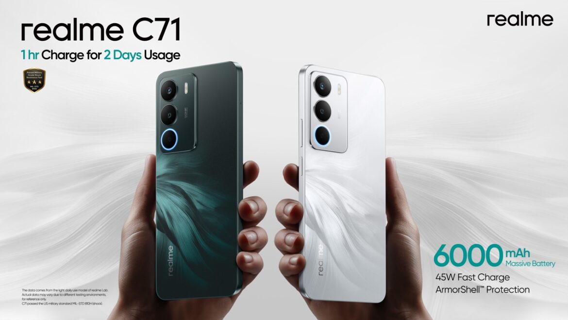 realme пусна новия бюджетен смартфон realme C71