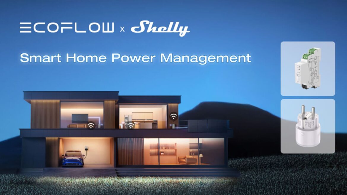 Shelly Group обяви сътрудничество с EcoFlow с първите си ко-брандирани устройства