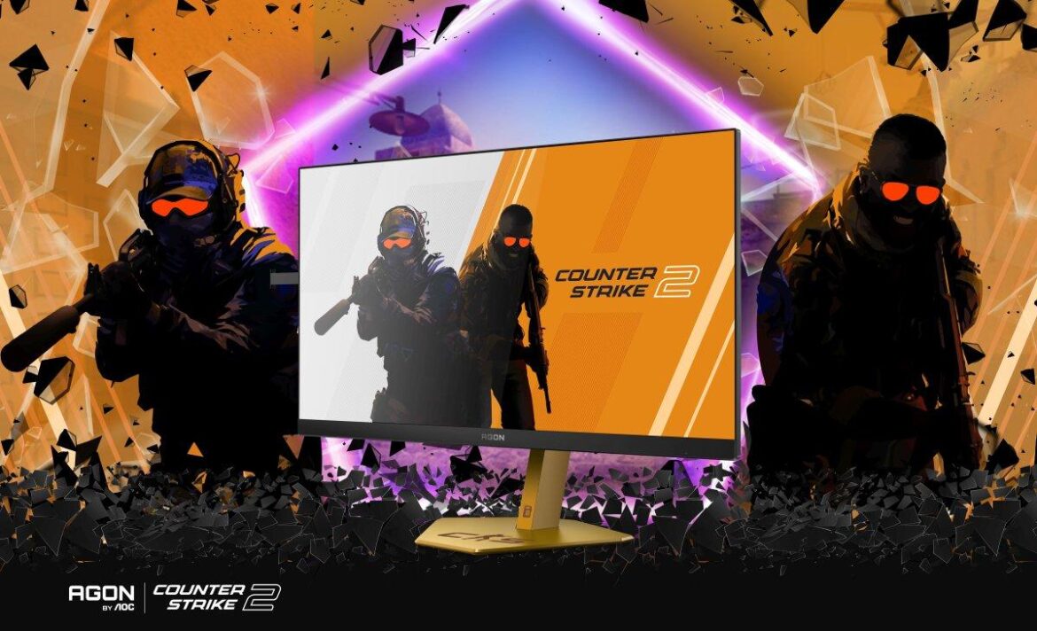 AGON by AOC × Counter-Strike 2 и 610 Hz честота на опресняване