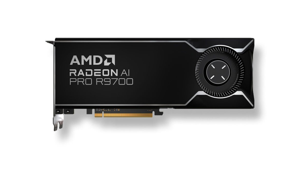 AMD пусна в продажба Radeon AI PRO R9700