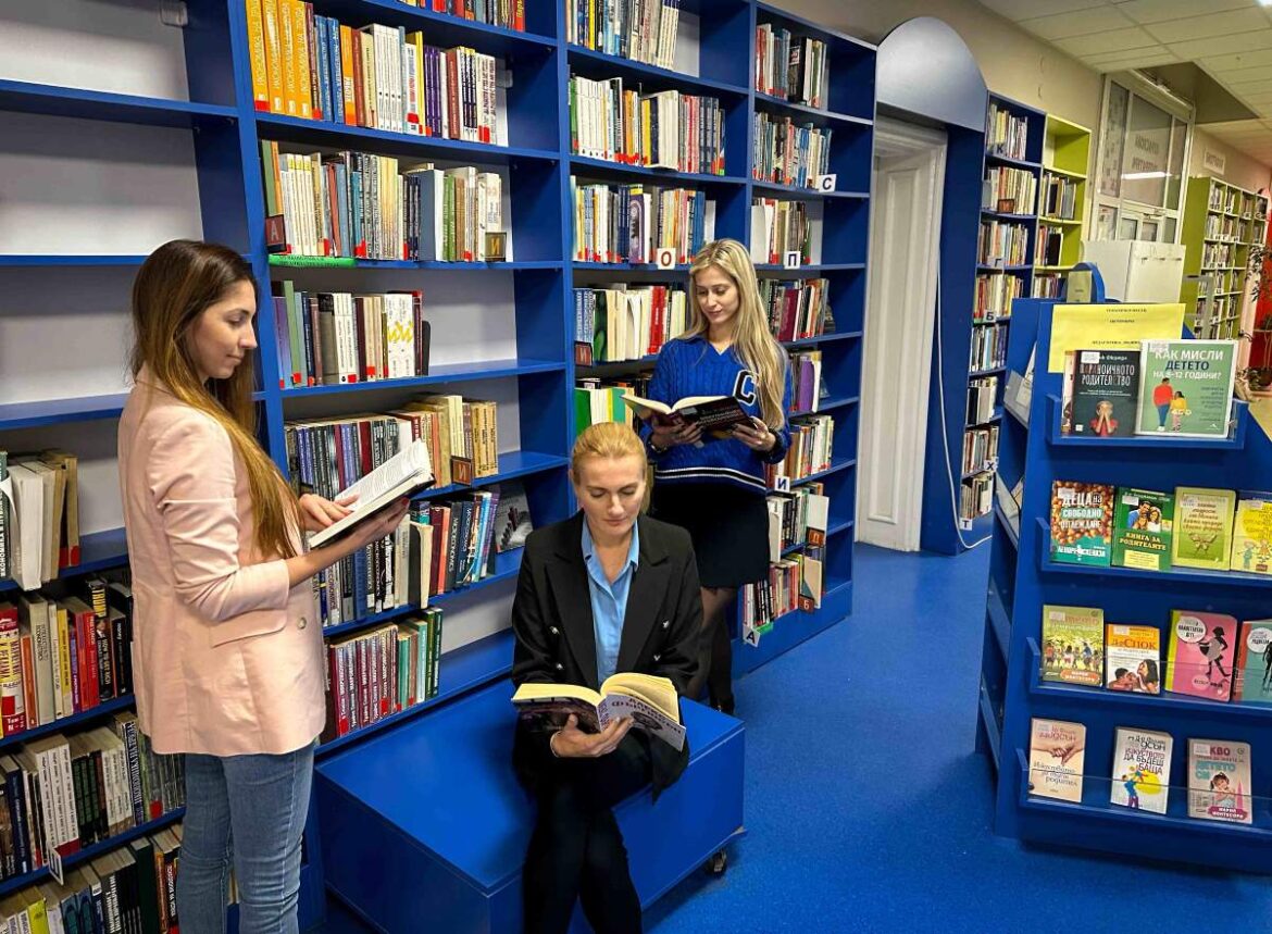 Традицията среща бъдещето с новата RFID система на Столична библиотека, дарена от Amusnet