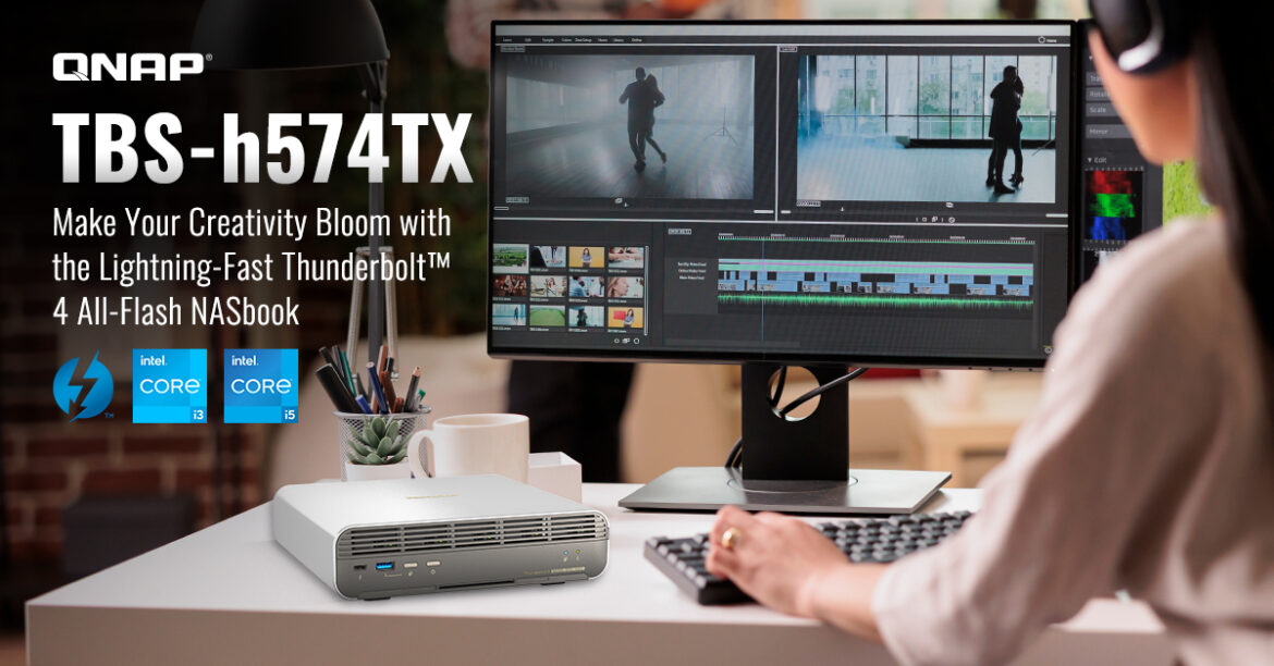 QNAP пуска NASbook с инсталирани корпоративен клас E1.S SSD за висока производителност и надеждност