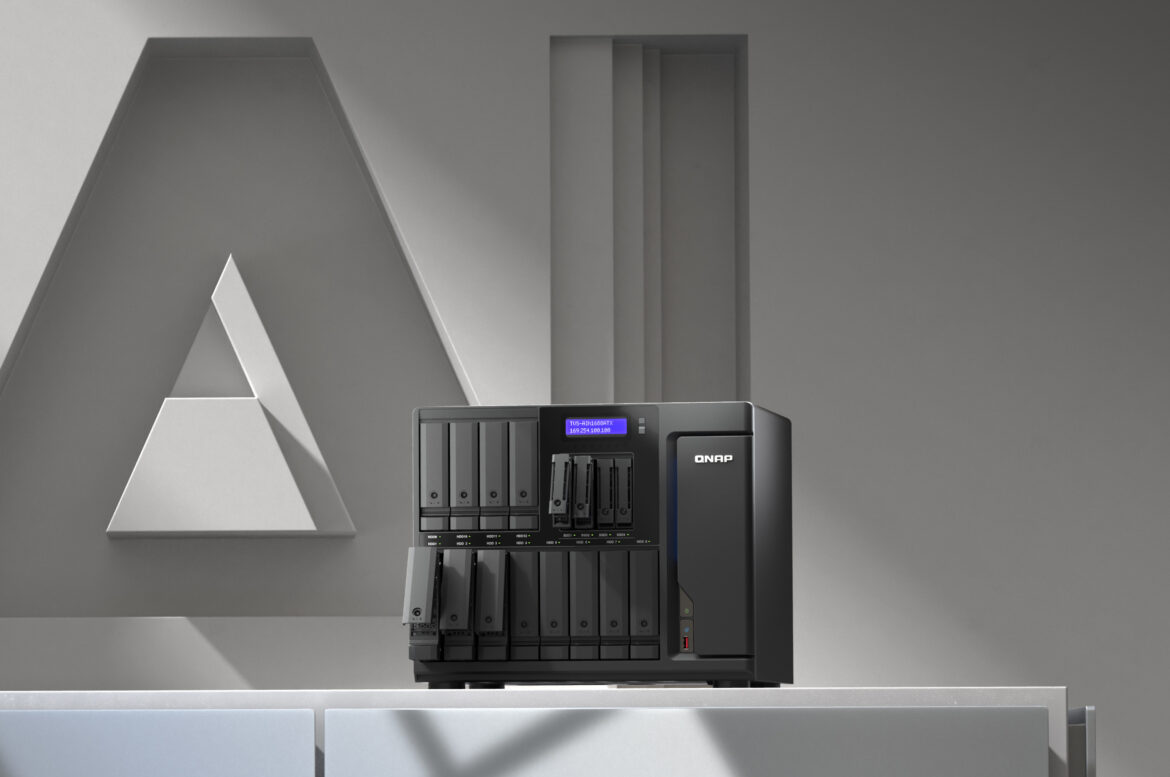 QNAP пусна TVS-AIh1688ATX AI NAS с 36 TOPS за AI и виртуализация