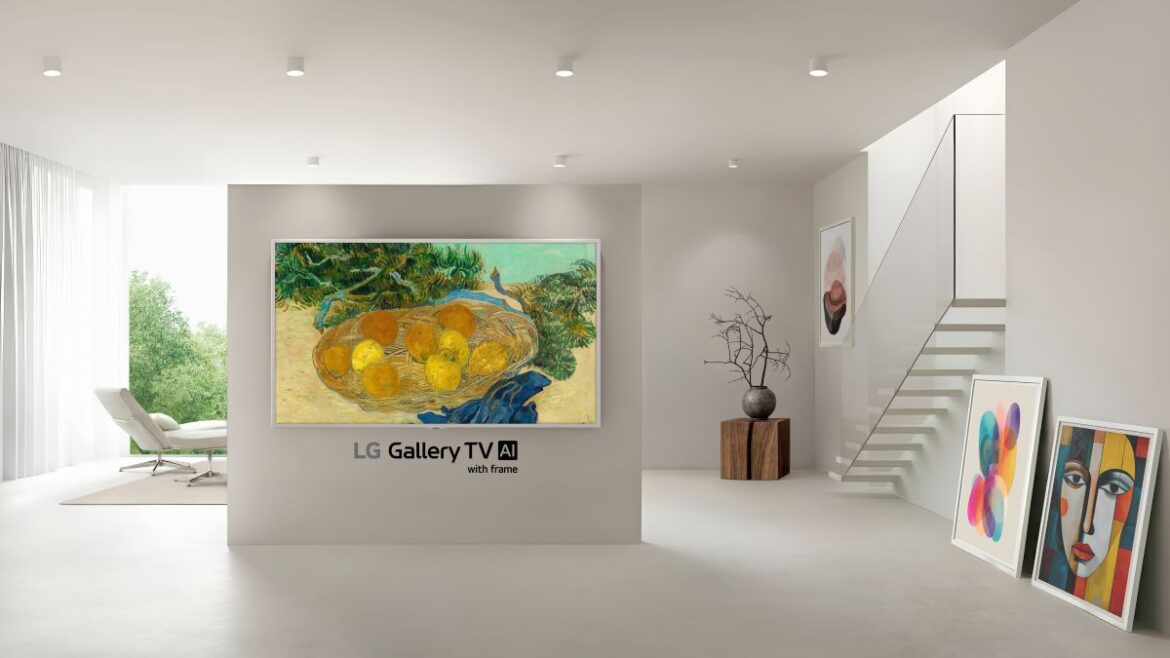 LG Electronics разширява гамата си от лайфстайл телевизори с новия Gallery TV, вдъхновен от изкуството
