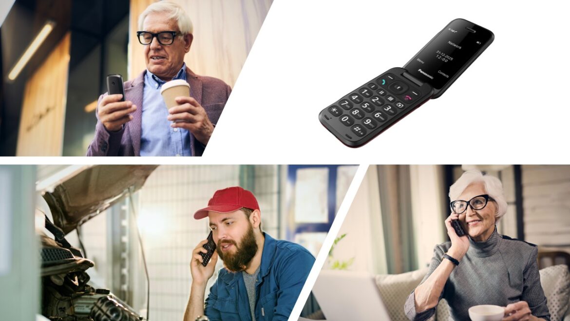 Новите 4G телефони на Panasonic са подходящи за всички поколения