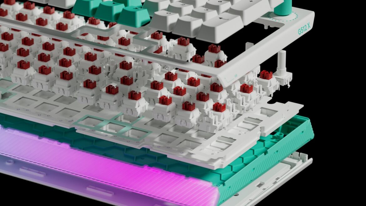Logitech представя G512 X Gaming Keyboard