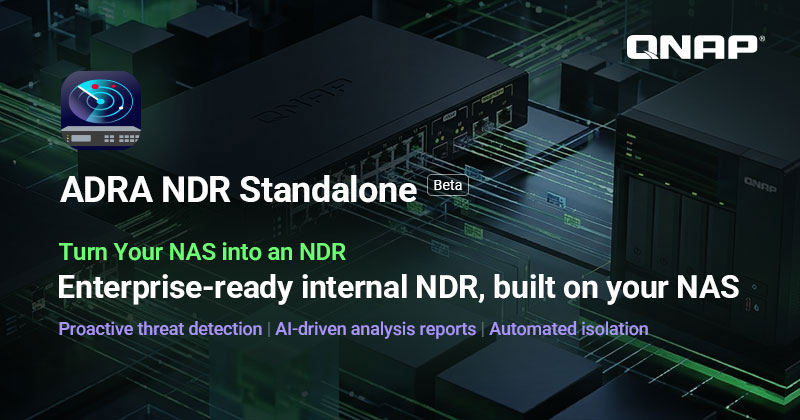 QNAP превръща NAS в NDR